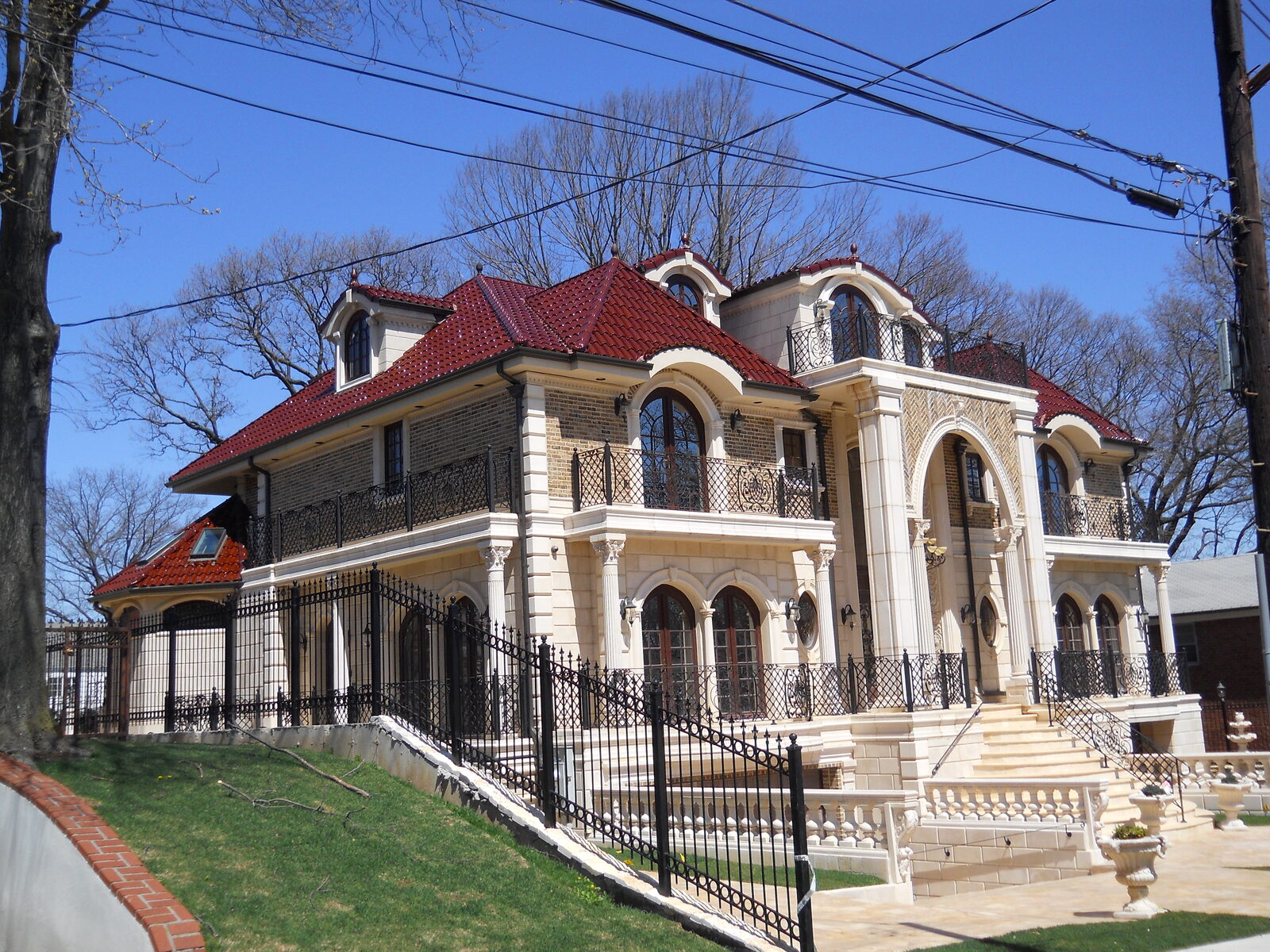 Clay tile roof — Jamaica Estates