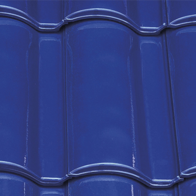 Selectum Dark Blue Tile roof installation